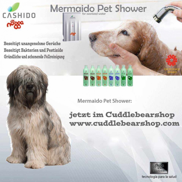 Cashido Mermaido Pet Shower
